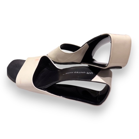 United Nude Mobius Sandals – White Patent – Size 40 - Picture 7 of 7